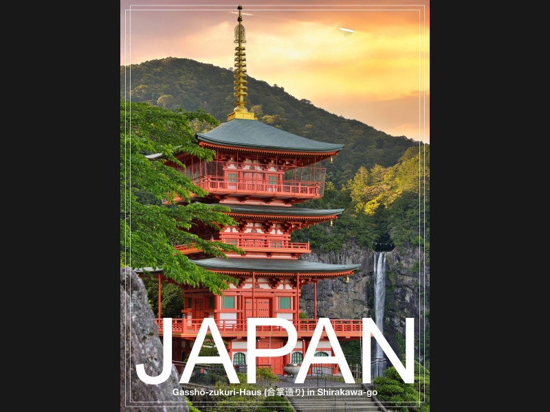 Japan - PosterArt - Seiganto.ji Tempel